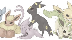 Pokemon flareon eevee espeon