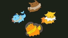 Pokemon flareon eevee vaporeon