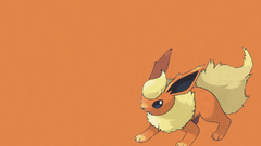 Pokemon flareon Simple Background