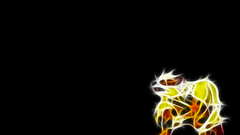 Pokemon Fractalius arcanine black