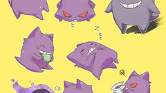 Pokemon Gengar gastly Anime