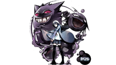 Pokemon Gengar haunter Ghastly