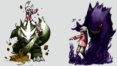 Pokemon Gengar Simple Background