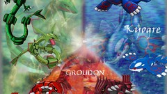 Pokemon Groudon Kyogre Rayquaza