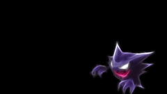 Pokemon haunter black background