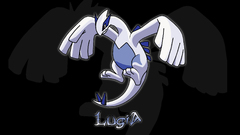 Pokemon lugia black background