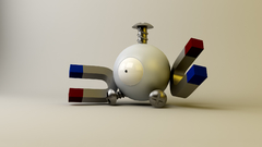 Pokemon Magnemite cartoon