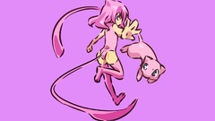 Pokemon mew Simple Background