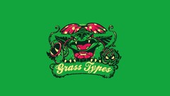 Pokemon minimalistic Venasaur Vileplume Tangela Victreebel