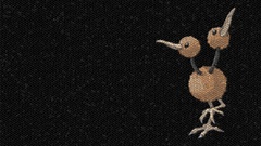 Pokemon mosaic Doduo