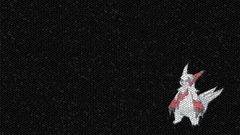 Pokemon mosaic Zangoose