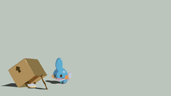 Pokemon Mudkip Simple Background