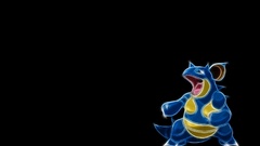 Pokemon Nidoqueen black background