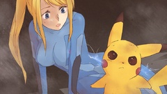 Pokemon Pikachu samus aran