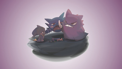 Pokemon purple Gengar haunter