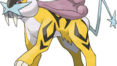 Pokemon Raikou black background