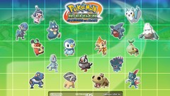 Pokemon ranger Machop chimchar Piplup Gible Hippopotas Croagunk 