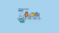 Pokemon room Emergency cartoon