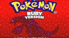 Pokemon screenshots Groudon sprites Ruby Version