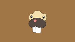 Pokemon Simple Background Bidoof