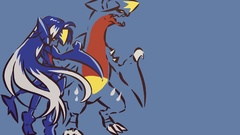 Pokemon Simple Background Garchomp