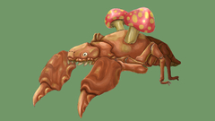 Pokemon Simple Background Paras