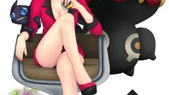 Pokemon skirts boobs Pokemon Silver