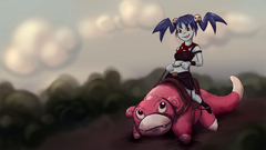 Pokemon slowpoke creepy-tan Anime