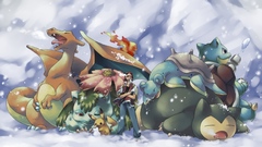 Pokemon snow red Venusaur