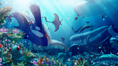 Pokemon Tentacool Luvdisc