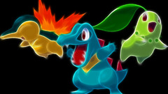 Pokemon totodile Simple Background