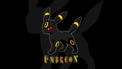 Pokemon umbreon Eeveelutions black