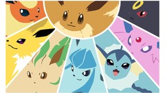 Pokemon vaporeon eevee flareon jolteon leafeon Eeveelutions