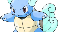 Pokemon Wartortle black background