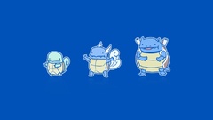 Pokemon Wartortle squirtle blastoise