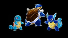 Pokemon Wartortle squirtle blastoise