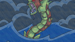 Pokemon waves rage Gyarados