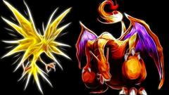 Pokemon Zapdos charizard black