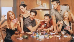 Poker jennifer aniston Friends