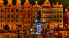 Poland cityscapes sculptures gdansk