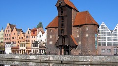 Poland Cranes Danzig