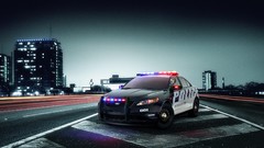 Police cars Ford Interceptor Taurus