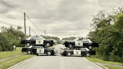 Police funny police cruiser