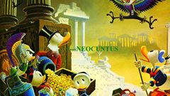 Political donald duck scrooge