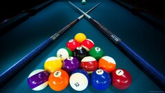 pool table billiard balls billiards numbers balls