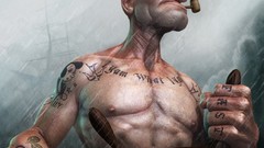 Popeye 3d digital art