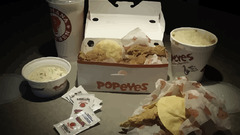 Popeyes fast food go