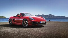 Porsche Car red cars vehicle numbers Porsche 981