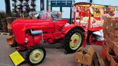 Porsche diesel funny Car