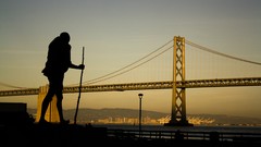Port San Francisco Bridges bay bridge Gandhi idevil17 peir 3